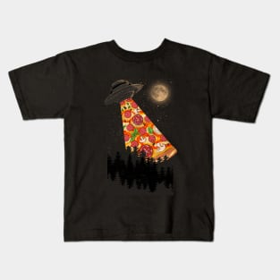 We Come In Pizza Kids T-Shirt